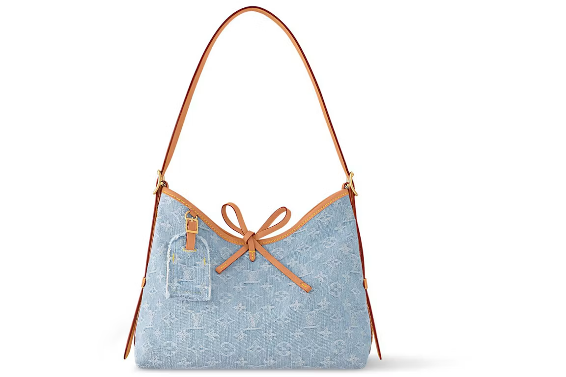 Louis Vuitton CarryAll Sky Blue Denim M11462